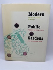 Robert ROYSTON ~ SIGNED ~ Landscape Architecture ~ MODERN PUBLIC GARDENS Park
