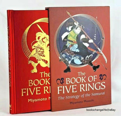 THE BOOK OF FIVE RINGS Deluxe Silk Cover in a slipcase Miyamoto Musashi NEW GIFT
