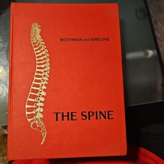 ROTHMAN-SIMEONE: THE SPINE, 2ND EDITION (2 VOL. SET) By Richard H. Rothman