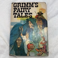 GRIMM’S FAIRY TALES RARE 1954 JR DELUXE EDITION With Dust Jacket Illustrated