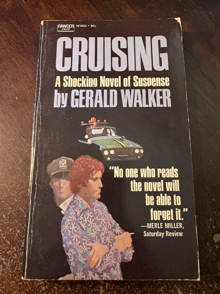 Cruising by Gerald Walker Vintage PB 1971 – Basis for Iconic Al Pacino Gay Film