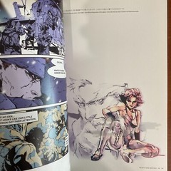 THE ART OF METAL GEAR SOLID Yoji Shinkawa Art Book Illustration