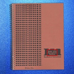 MARANTZ 2270 Receiver User Manual Operation Instructions Guide – SPIRAL BINDING