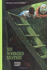 The Woodshed Mystery; 7 – hardcover, Gertrude Chandler Warner, 0807592064