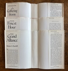 Winston Churchill Second World War Complete 6 Volume Set BOMC Dust Jackets