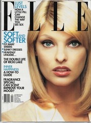 ELLE Magazine April 1995 – Linda Evangelista Cover – No Label – BRAND NEW