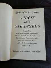 1945 Saints and Strangers by George F. Willison Vintage HCDJ Pilgrims