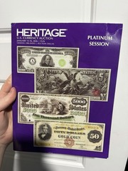 Heritage Auction Catalog US Currency Auction January 13-16 2026 Platnium Session
