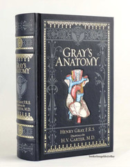 GRAY’S ANATOMY by Henry Gray Deluxe Collectible Bonded Leather *NEW SEALED*