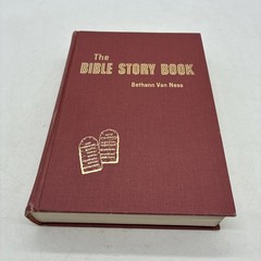 The Bible Story Book 1st Edition Bethann Van Ness 1963 Broadman Press Excellent