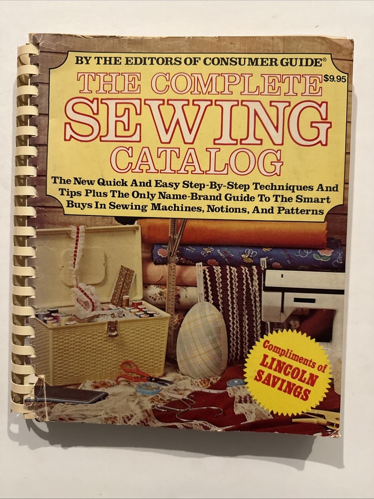 Whole Sewing Catalog Consumers Guide Sewing Book Complete Edition