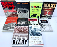 Nazi Germany Book Lot Adolf Hitler Eva Braun Auschwitz Social History Drugs