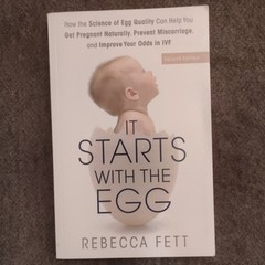 It Starts with the Egg by Rebecca Fett 2nd Edition Paperback Pregnancy IVF