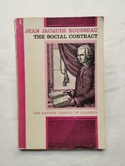 The Social Contract by Jean Jacques Rousseau 1961 Hafner Paperback