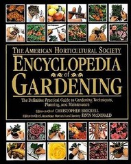 American Horticultural Society Encyclopedia of Gardening (American H – VERY GOOD