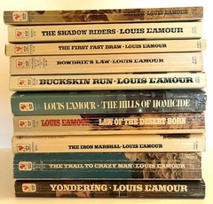 Louis L’amour Westerns Books – Lot of 10 – tenE – EX_used