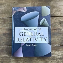 Cambridge Introduction to General Relativity Lewis Ryder Hardcover 2009 Illus