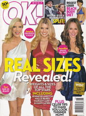 Ok Magazine Real Star Sizes Biggest Loser Ciara Justin Timberlake Jessica Biel
