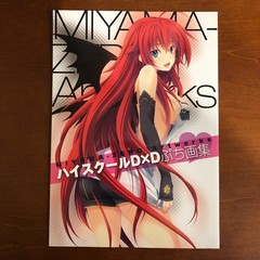 High School DxD Art Book Miyama Zero Art Works Illustration