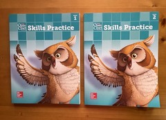Grade 5 SRA Open Court Reading Text Skills Practice Student Book 1 & 2