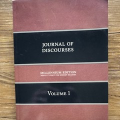 Temple Hill Books Millennium Edition Journal of Discourses Volume 1 Paperback