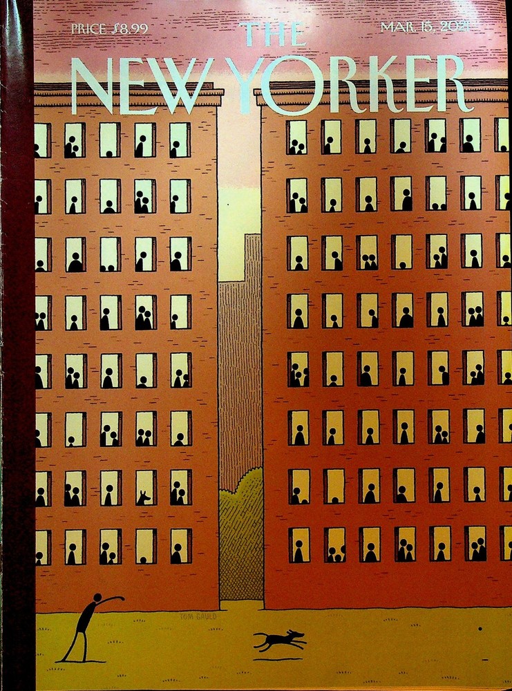 New Yorker Magazine March 15 2021 Tom Gauld T Coraghessan Boyle