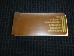 Vtg 1972 Consolidated Catalog of Specialty Advertising 700+ Pages Promo Items