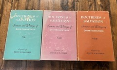 Doctrines of Salvation by Joseph Fielding Smith compete set Vol 1-3 1 2 3 HC/DJ