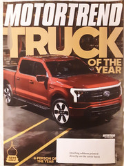 Motor Trend Mar 2023 FREE SHIPPING Truck of the Year NEW Honda Civic v Toyota GR