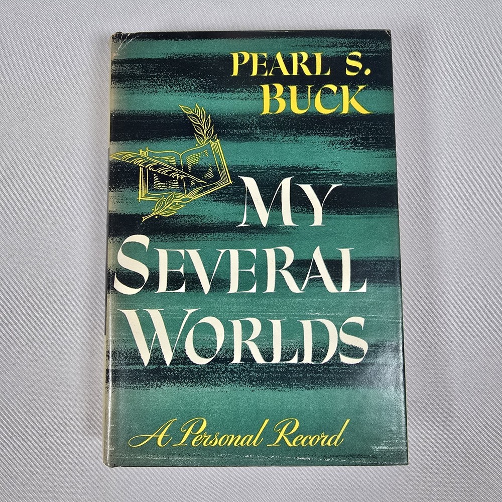 “My Several Worlds” 1954, Pearl S. Buck Hardback Book Club Edition