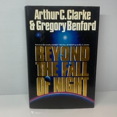 Beyond the Fall of Night by Arthur C. Clarke (Hardcover Book) Fantasy, Sci-fi