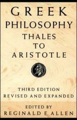 Greek Philosophy: Thales to Aristotle (Readings in the History of Phil – GOOD