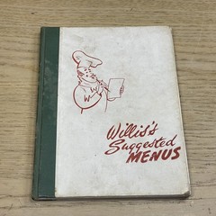 Willis’s Suggested Menus c1949 Singapore Vintage Adverts