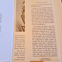 The Walls Of Jolo, Alan Calliou?1960 HC Appleton Century 248 Pages