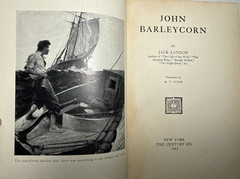 John Barleycorn Jack London 1913 FIRST EDITION Century HT Dunn Illu Antique Book