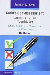 Stahl’s Self-Assessment – Paperback, by Stahl Stephen M. – Acceptable