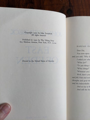 East of Eden John Steinbeck, 1952 HC/DJ Book Club Edition BCE Viking