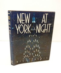 Bill Harris NEW YORK AT NIGHT New York: Stewart, Tabori & Chang, 1983 HCDJ