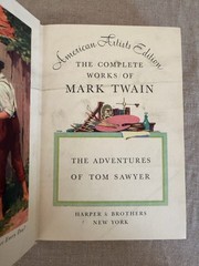 The Complete Works of Mark Twain – American Artists Edition Volumes 1-4 9-24 USA