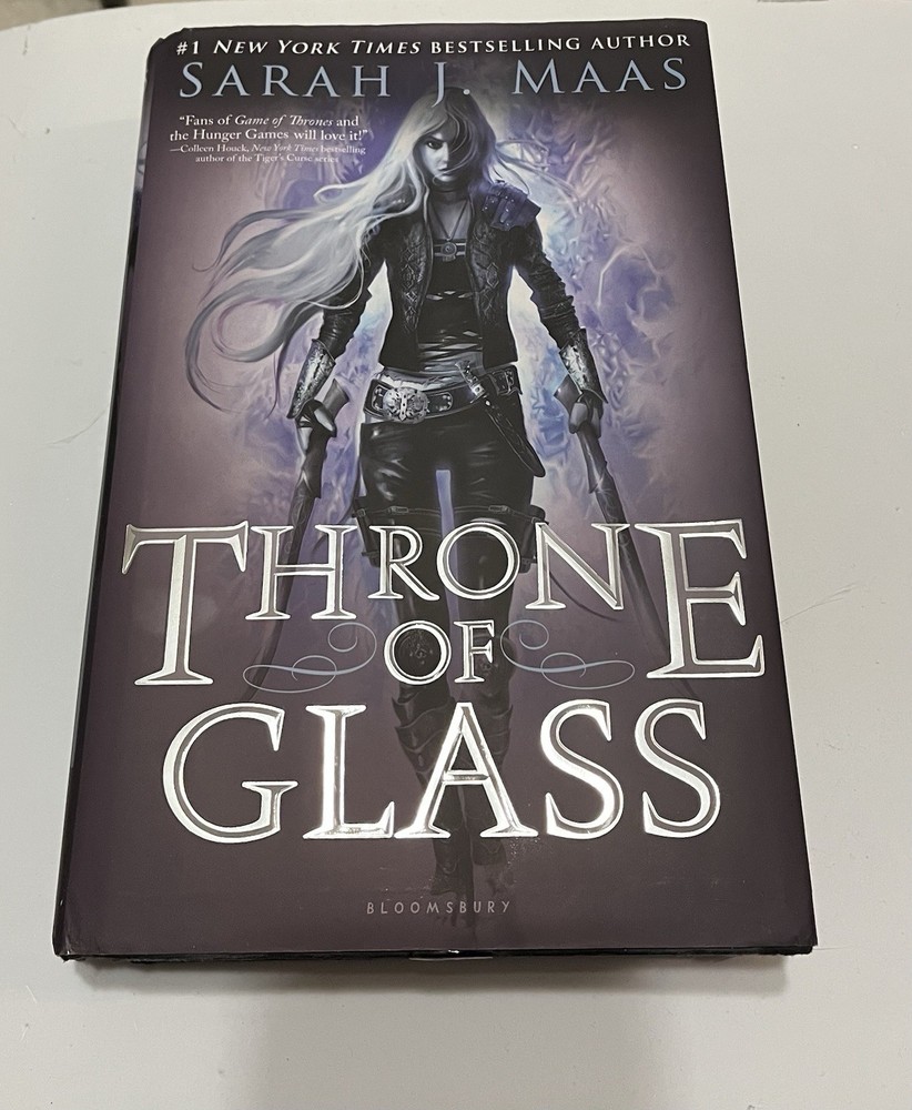 Throne of Glass – Sarah J. Maas (2012, Hardcover) – OOP Hardcover Ex Library
