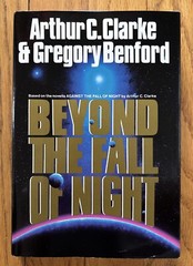 Beyond the Fall of Night Hardcover Book By Arthur C. Clarke, Gregory Benford