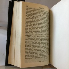 1907 SHIRLEY–Vintage green leather 642 pages–Thos. Nelson/Sons GC