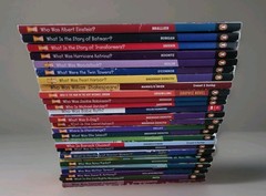 Lot Of 27 Who HQ Who What Where books Classroom Homeschooling