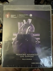 2025 AHA Pediatric Advance Life Support PALS Provider Manual USB CPR ECC GUIDE..