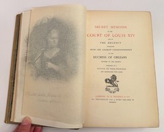 Antique 1895 Secret & Private Memoirs of Louis XIV & XV 2 Volume Set Sangorski