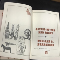 1st Edition 1st Printing Cities of the Red Night William S Burroughs HC &DJ.#148