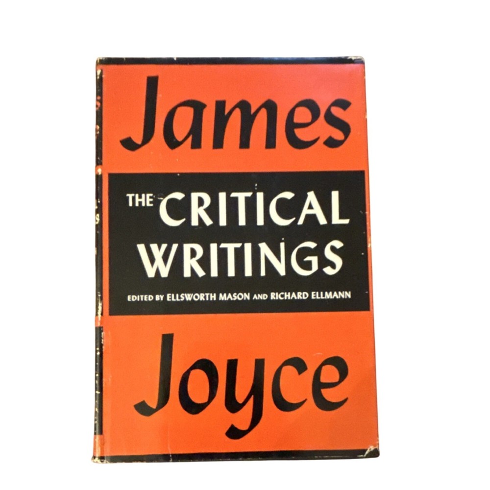 James Joyce Critical Writings Hardcover 1959 Viking Press Dust Jacket