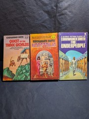 Cordwainer Smith 3 book lot vintage SciFi Norstrilia Underpeople Quest of Three