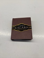 1997 CIGAR AFICIONADO’S CIGARS BY MARVIN R. SHANKEN RUNNING PRESS MINIATURE BOOK