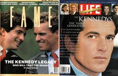 2 Rare John JFK Jr Kennedy Family Magazines 1989 OOP FAME & 1997 LIFE Special